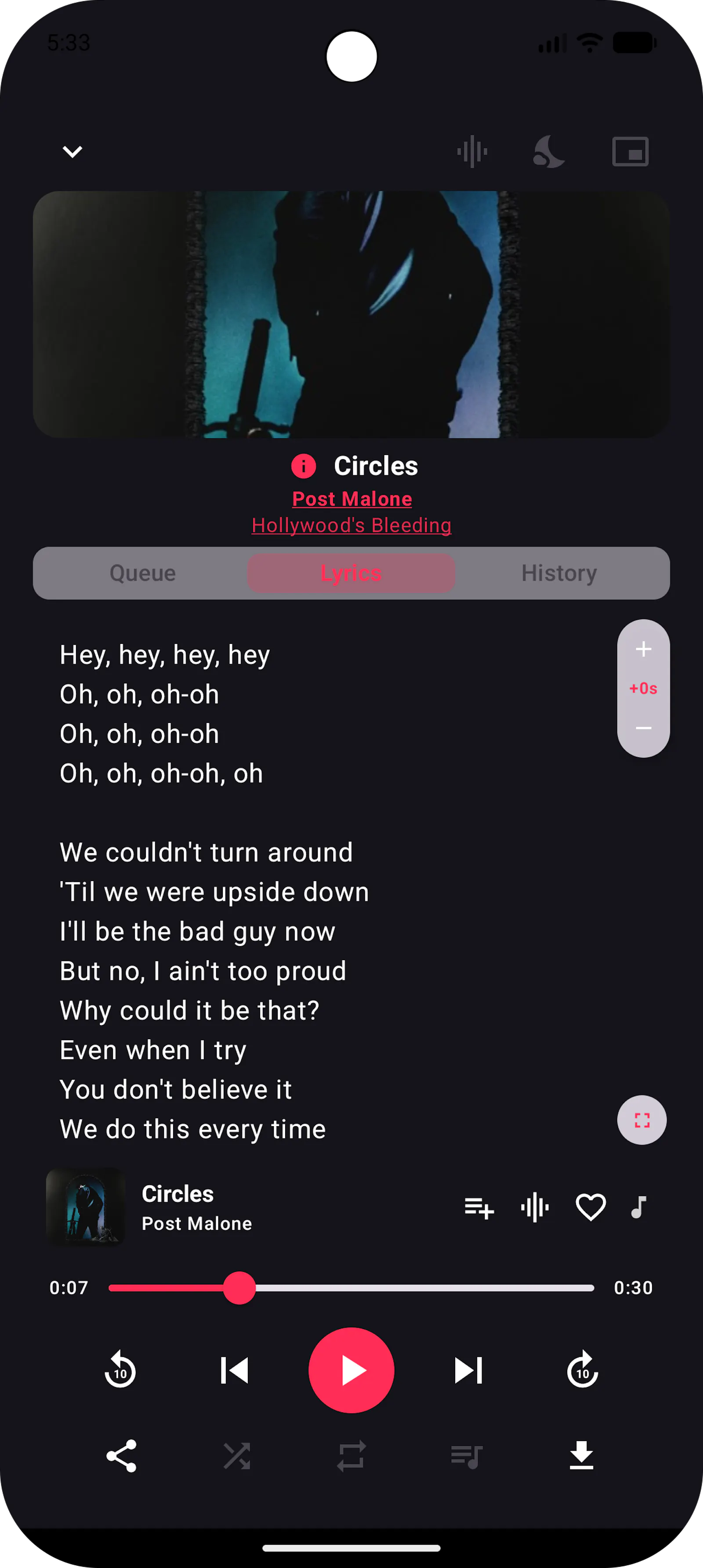 Android app launched screenshot 2