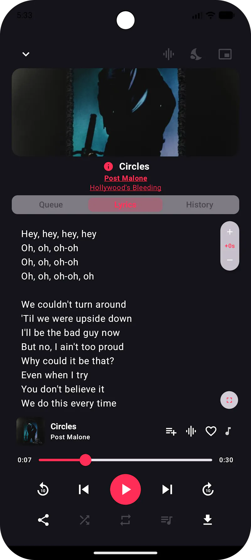 Android app launched screenshot 2