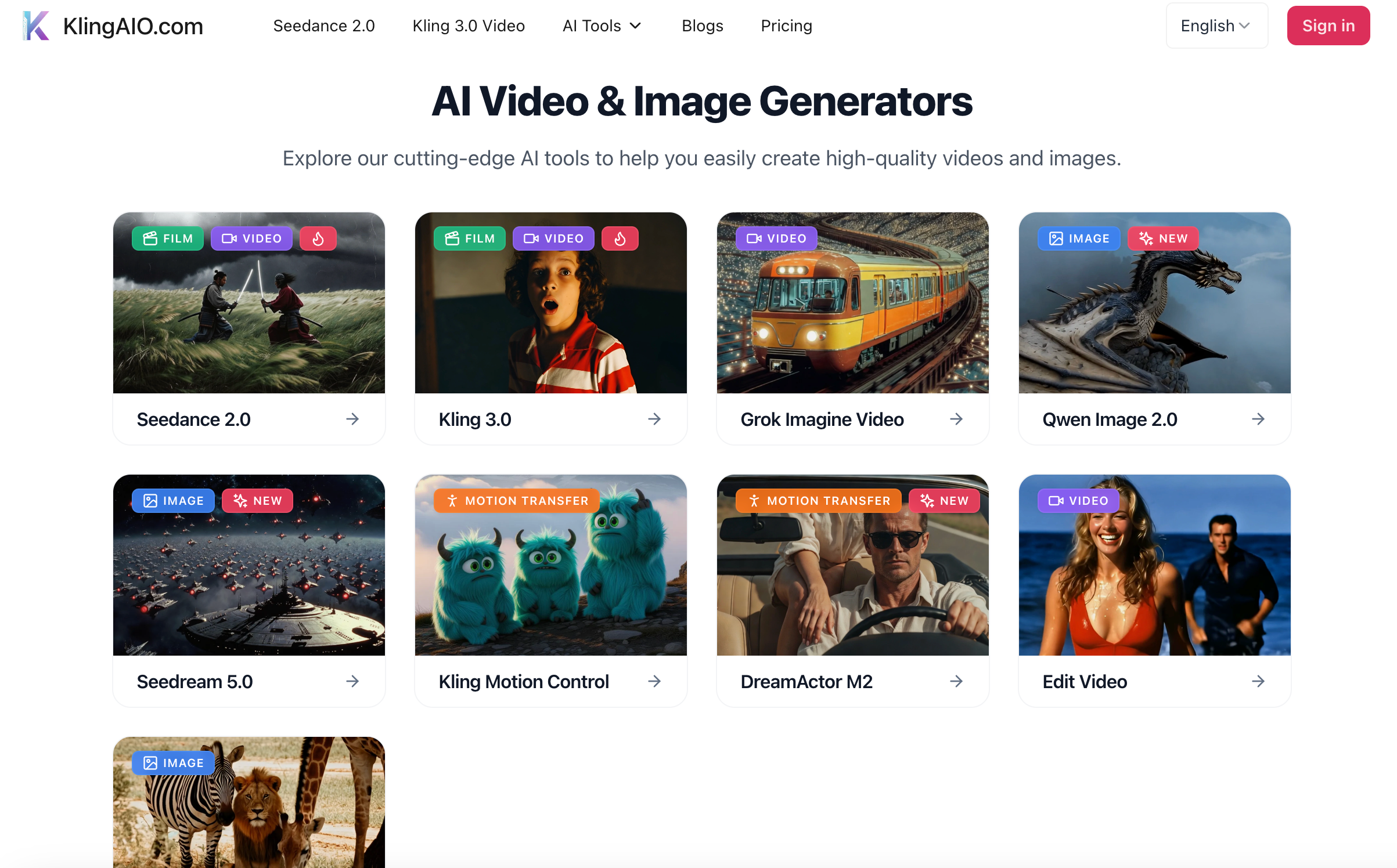 AI Video & Image Generator | KlingAIO gallery image