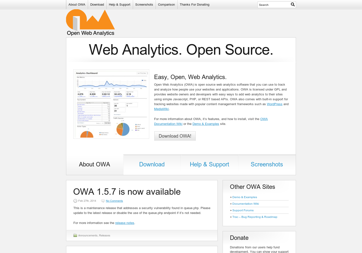 Open Web Analytics