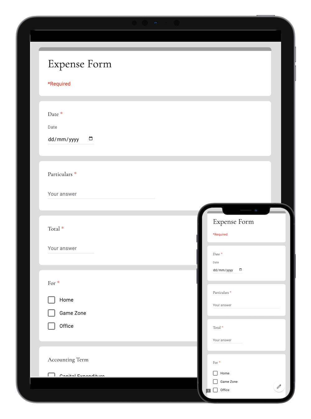 Vyay - Trình theo dõi chi phí (Google Sheets) media 2