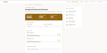 CalVerse — Free Financial Calculators gallery image