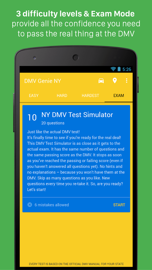 DMV Genie Android App gallery image