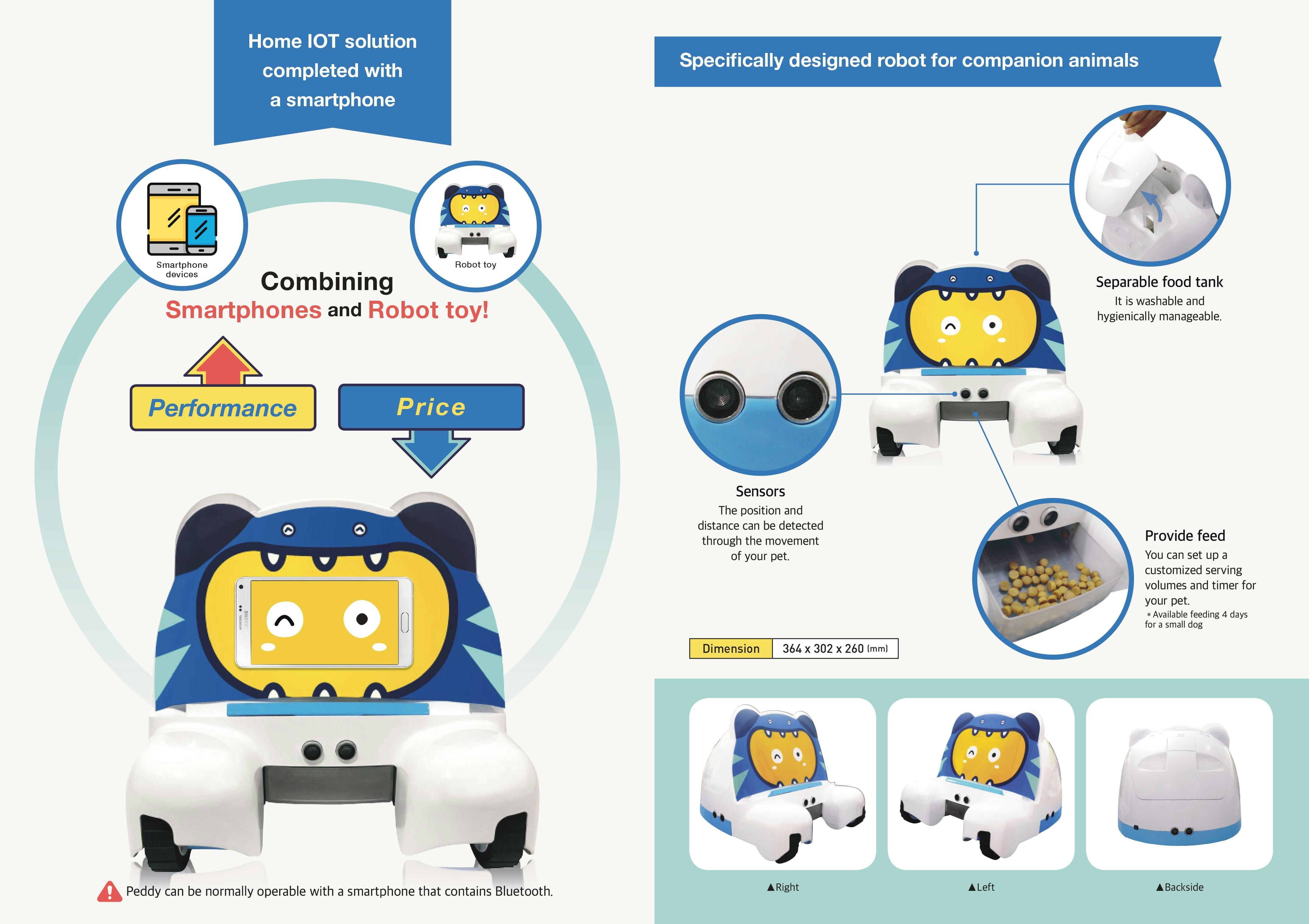 PEDDY - The Versatile Interactive Robot for Your Pet gallery image