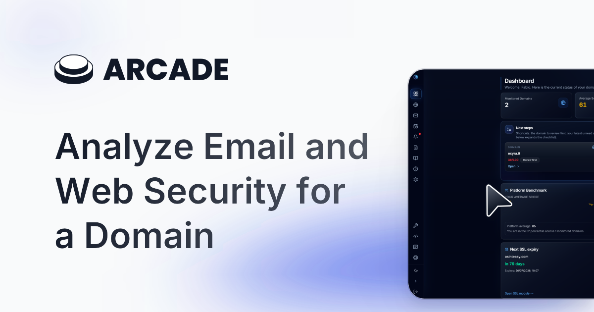 OSINTeasy – Domain Security Workspace gallery image