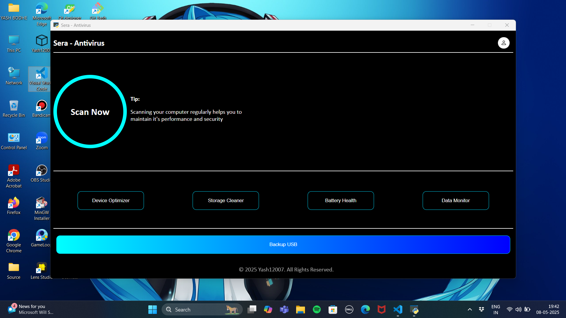 Média Sera Antivirus - Antivirus |Optimiseur |Gestion du stockage |Santé de la batterie 3