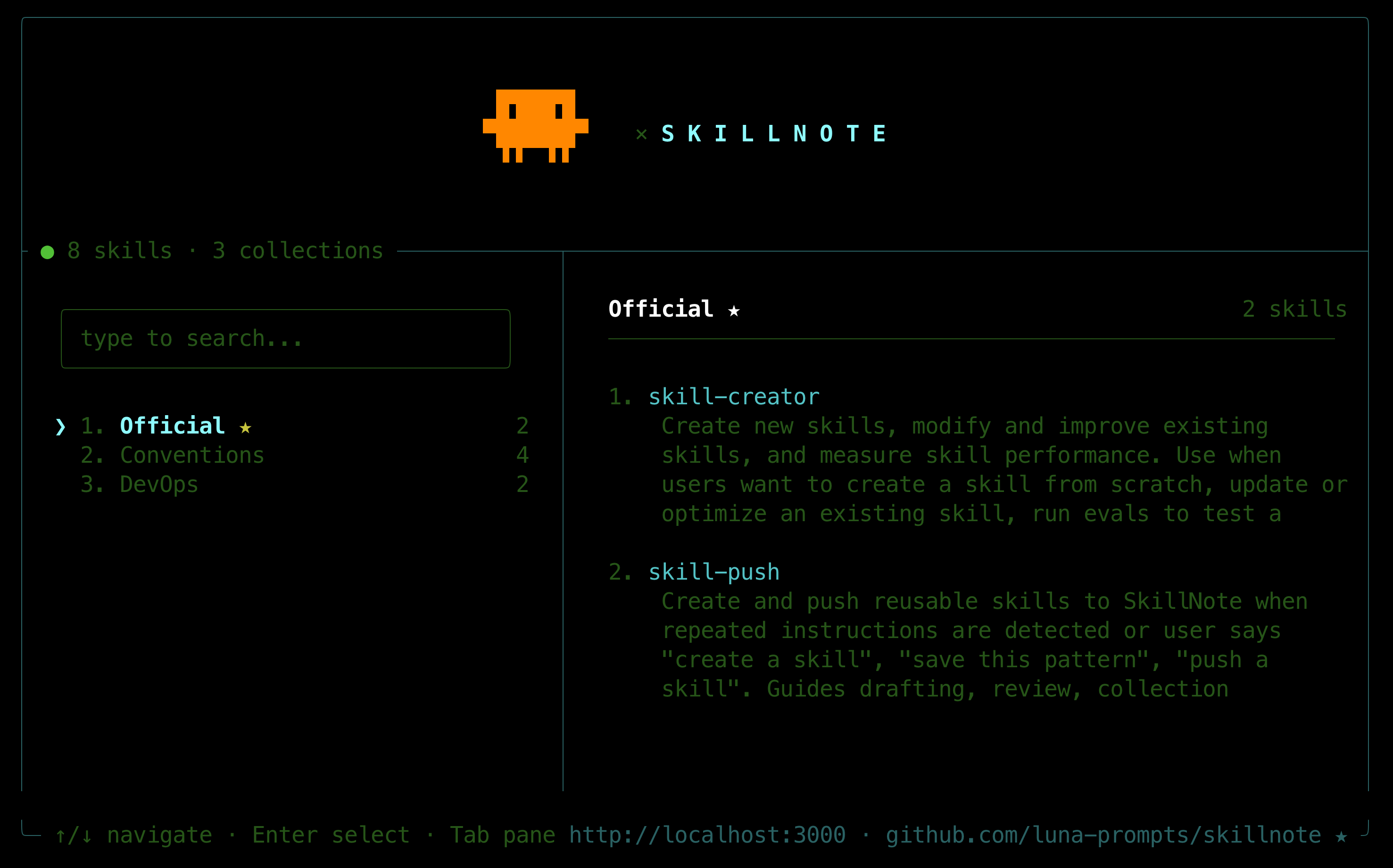 SkillNote gallery image