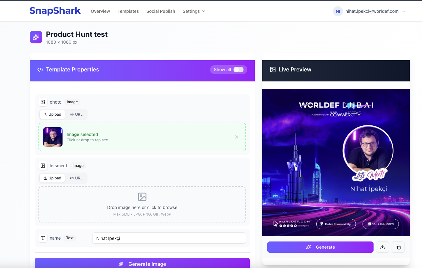 SnapShark Image Api Automation gallery image