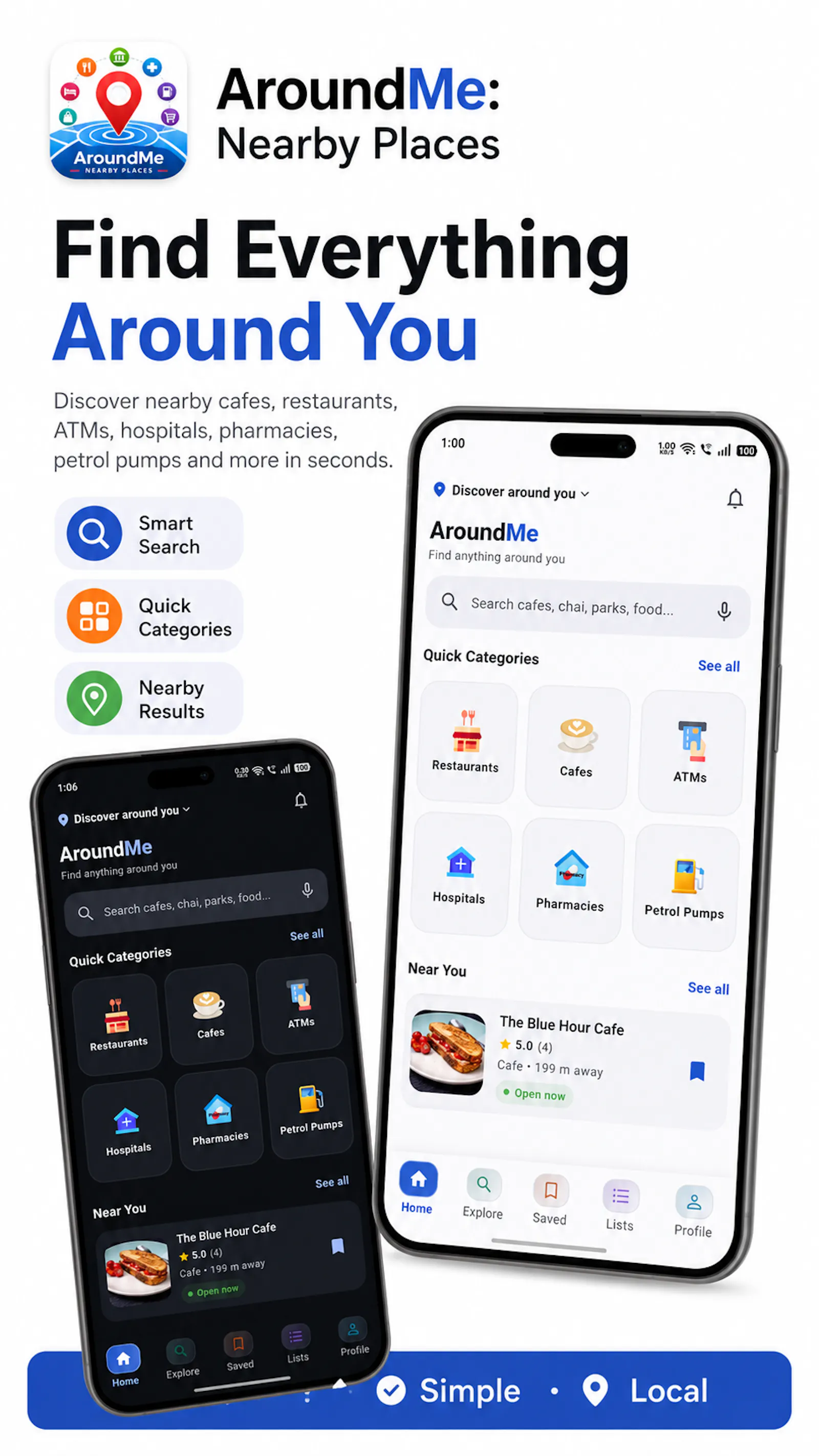 AroundMe: Nearby Places screenshot 1