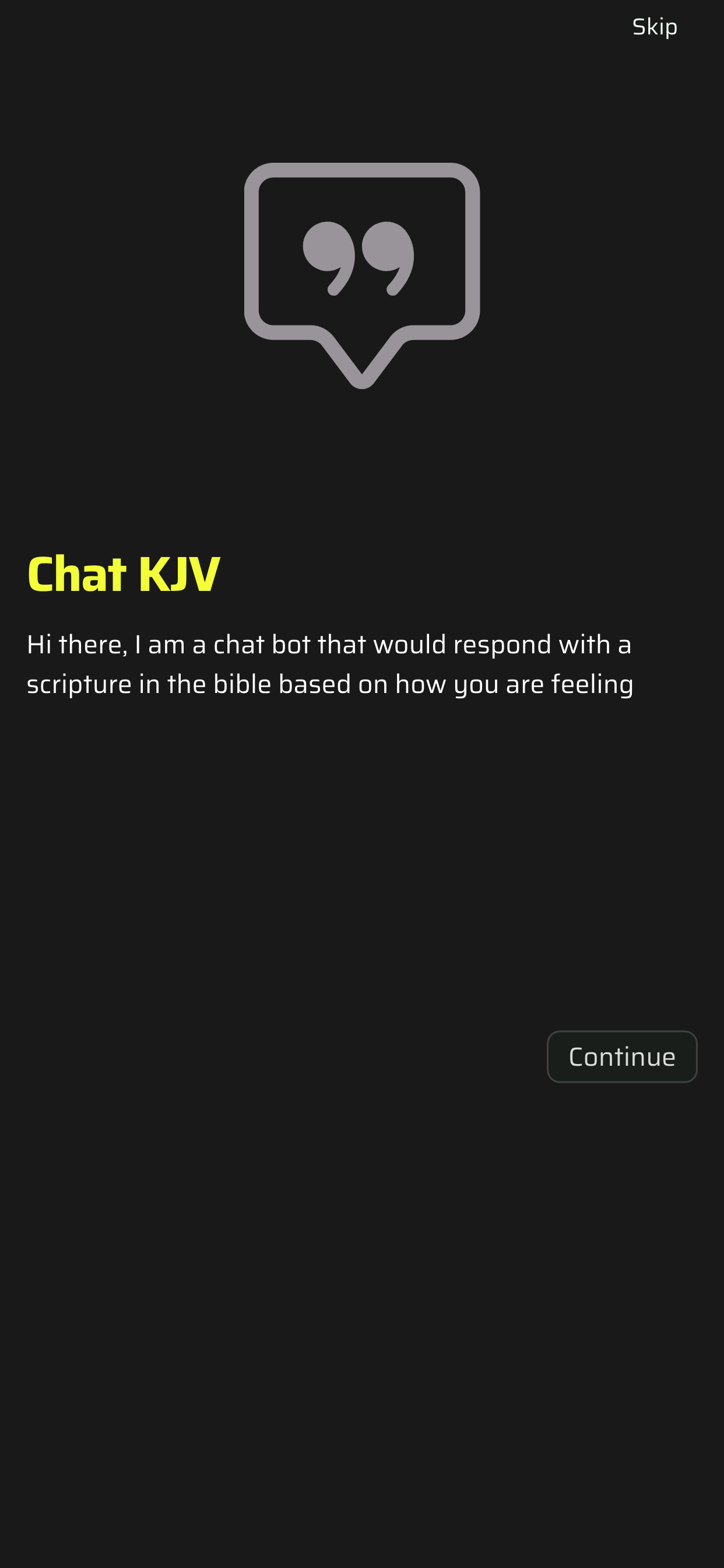 แชท kjv - ค้นหาคำแนะนำในพระวจนะของพระเจ้าด้วย chatbot ในพระคัมภีร์ของเรา media 2
