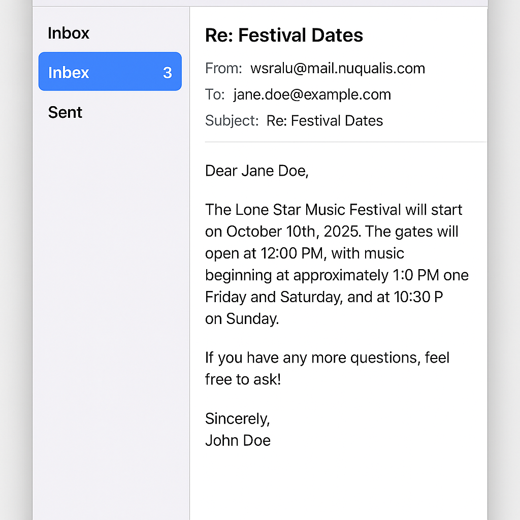 Nuqualis A.I betrieben E -Mail -Assistent - Zeit sparen ist nur eine E -Mail entfernt Medien 9