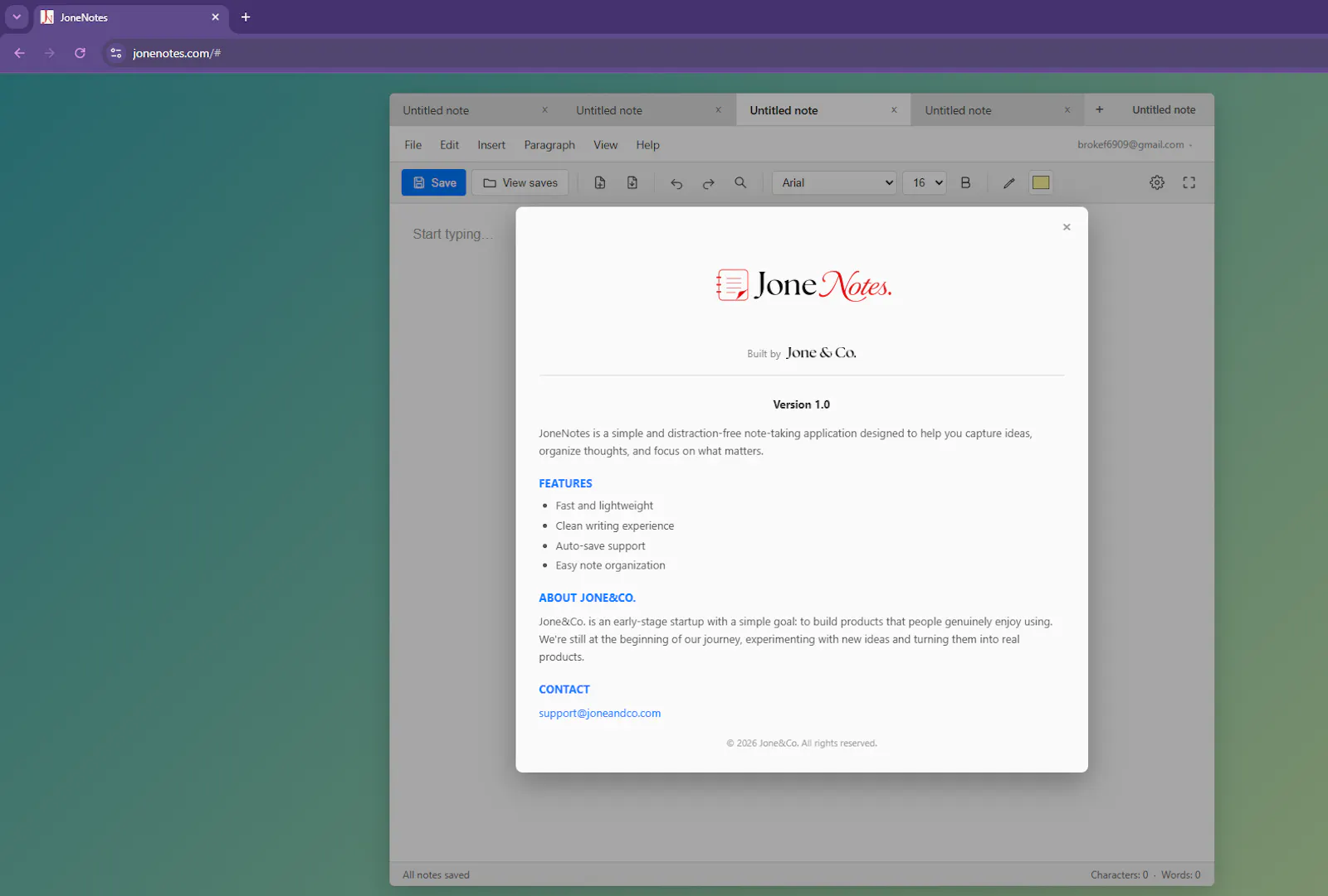 JoneNotes screenshot 6