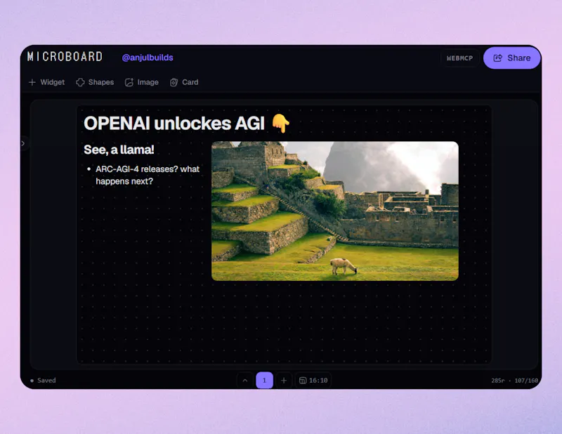 microboard screenshot 1