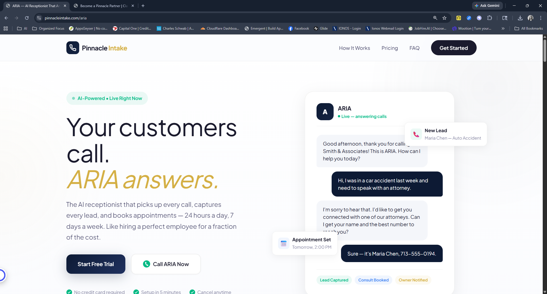 ARIA by Pinnacle Intake