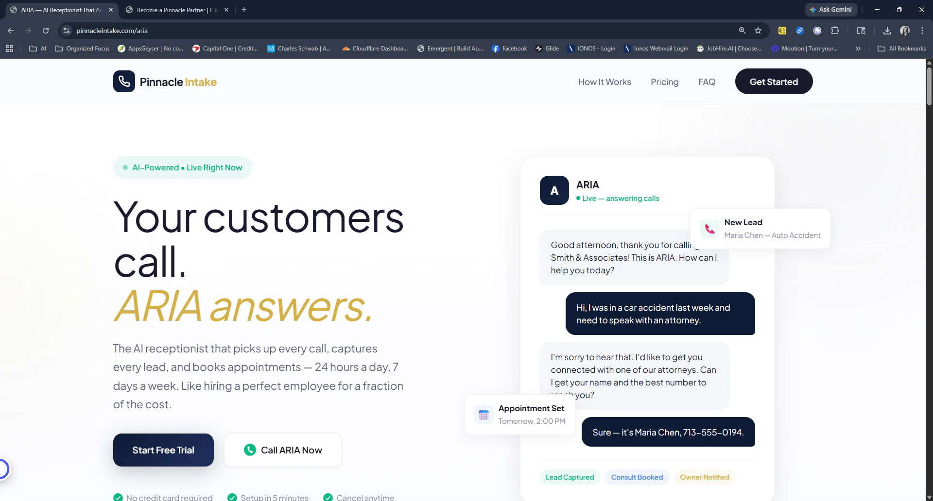 ARIA by Pinnacle Intake