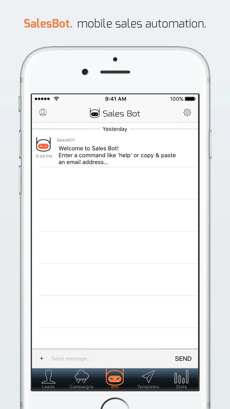 SalesBot App