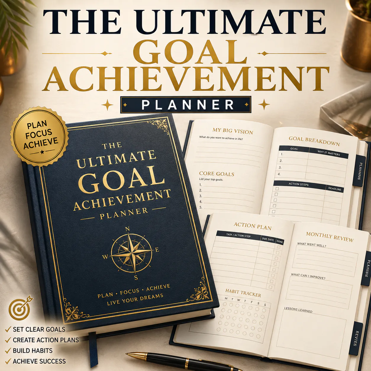 The Ultimate Goal Achievement Planner gallery image