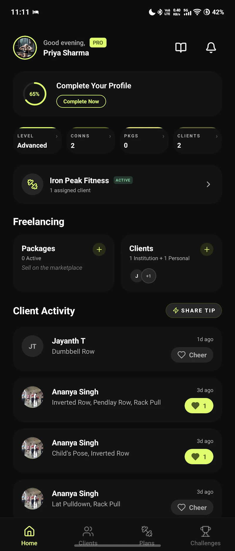 FitNexus screenshot 4