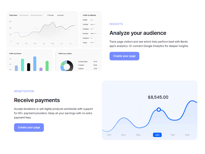 Bento.me screenshot 4