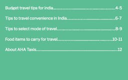 Master Travel Guide for India - Free eBook media 1