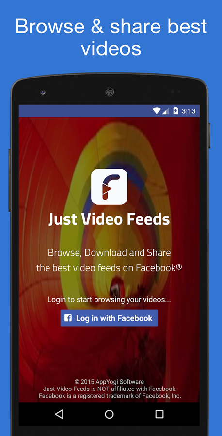 Just Video Feeds for Facebook gallery image