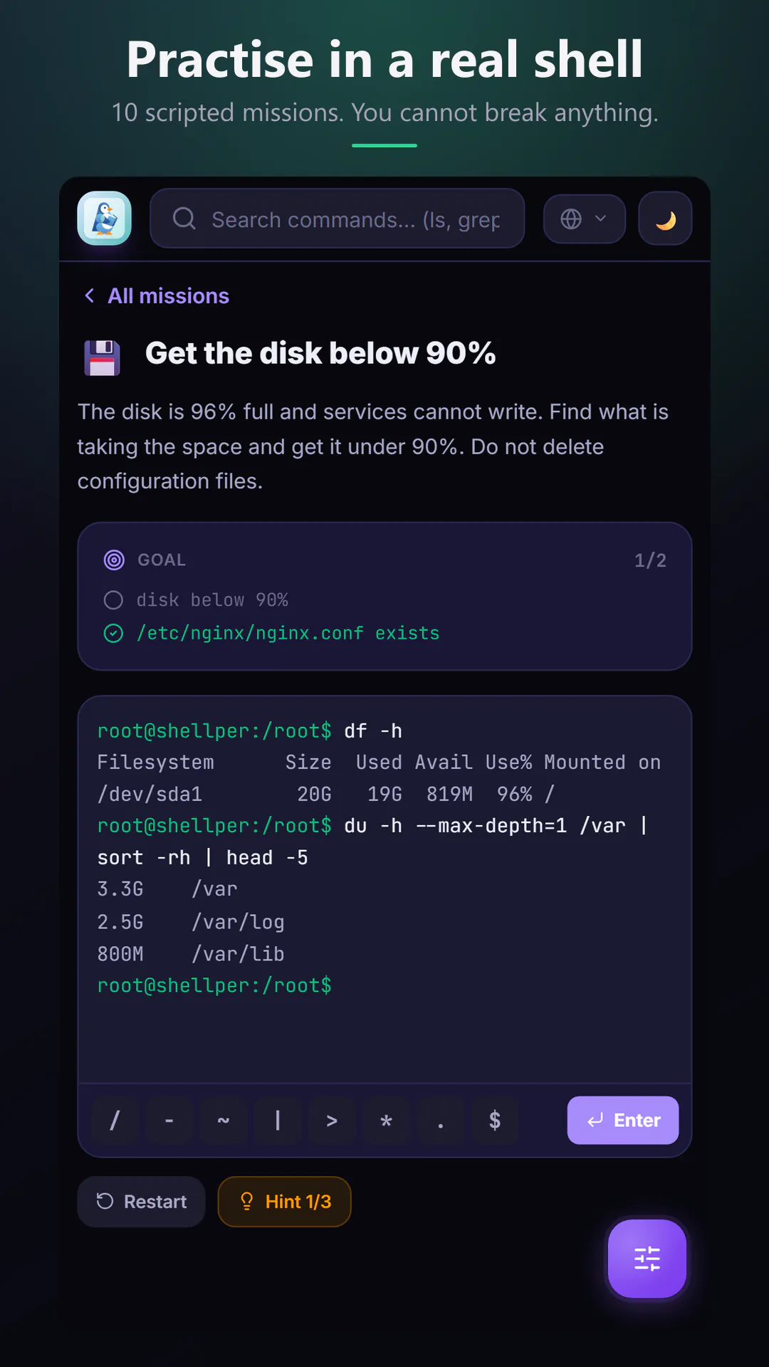 ShellPer: Linux Command & Lab gallery image