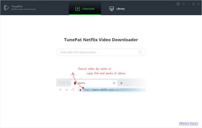 Media Tunepat Netflix Video downloader 1