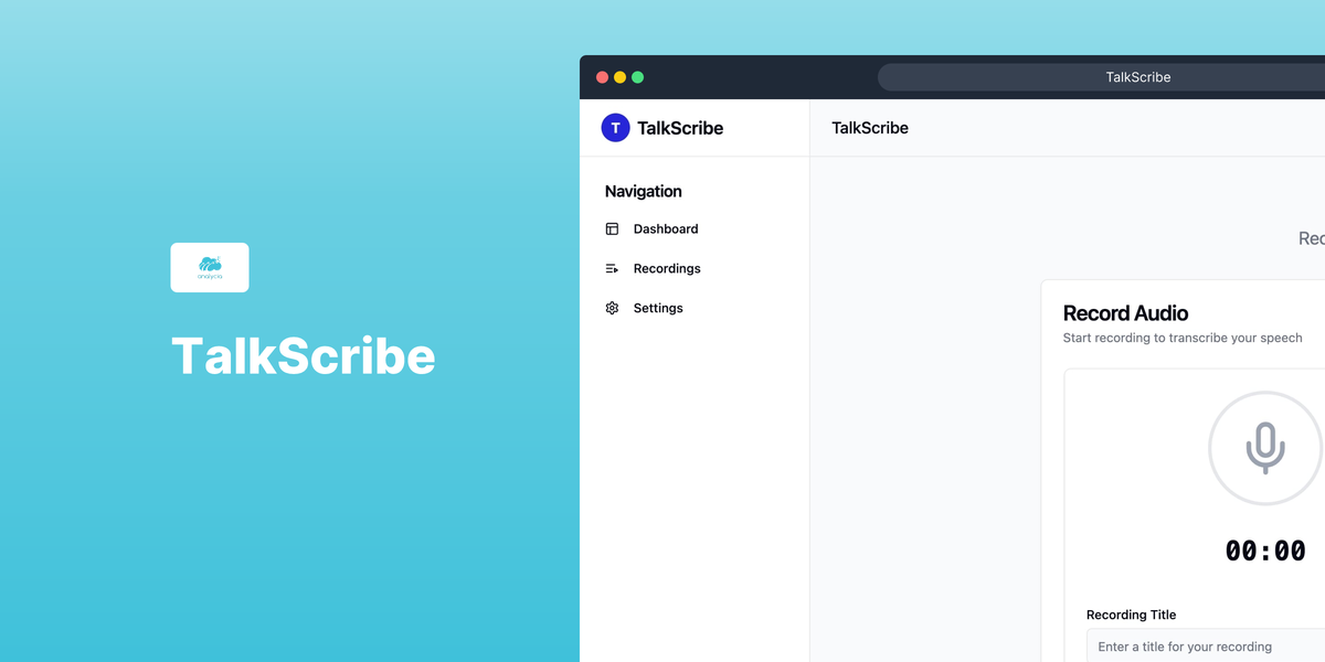 Talkscribe - Erstellen formelle Berichte, ohne einen Finger zu heben Medien 6
