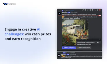Wirestock Discord Bot gallery image