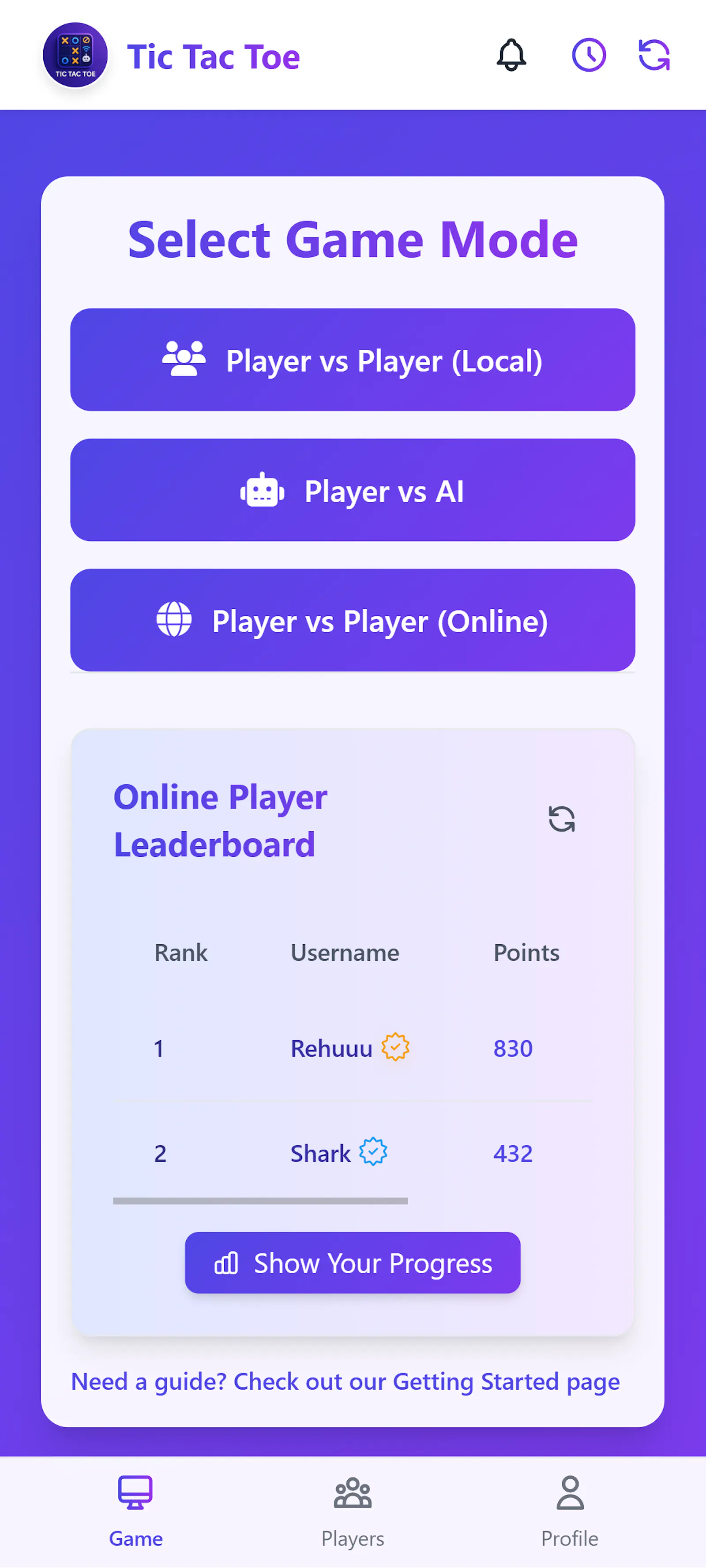 Tic Tac Toe Online screenshot 5