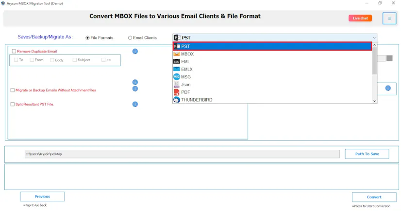 Aryson Evolution to Outlook Converter gallery image