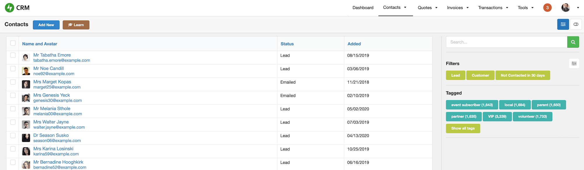 Jetpack CRM gallery image