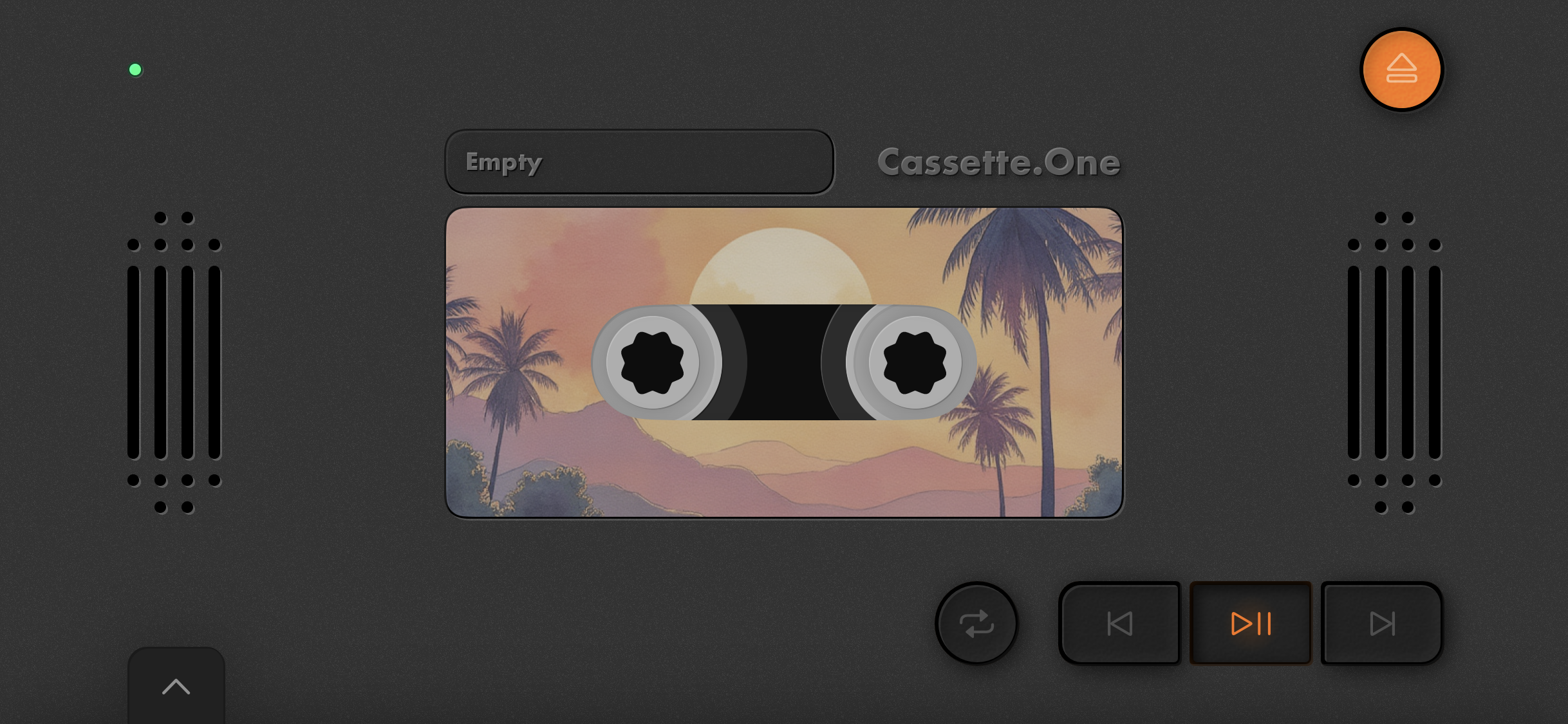 startuptile CassetteOne-Retro design ambience & music