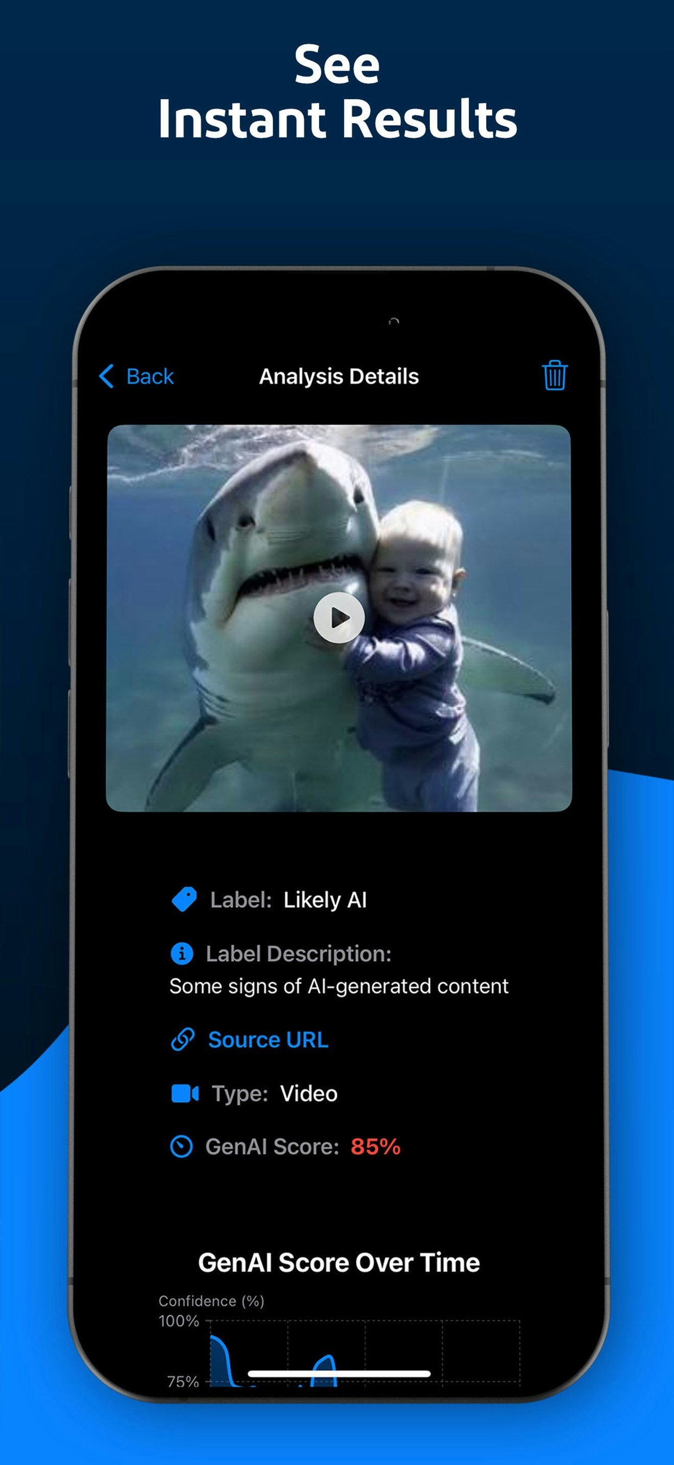 torf: AI Detector - Screenshot 4 showing product features and functionality