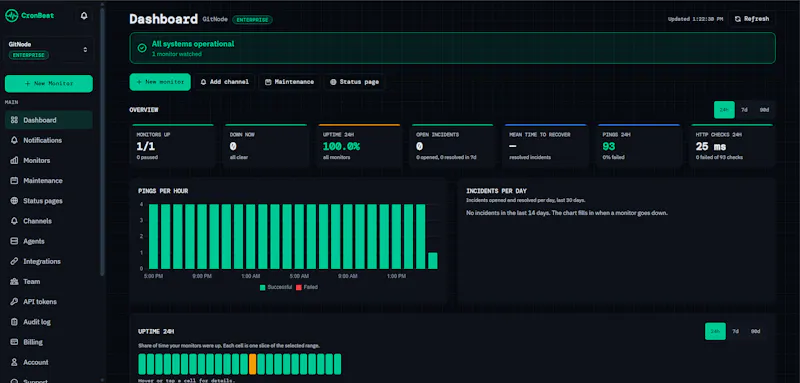 CronBeat screenshot 2