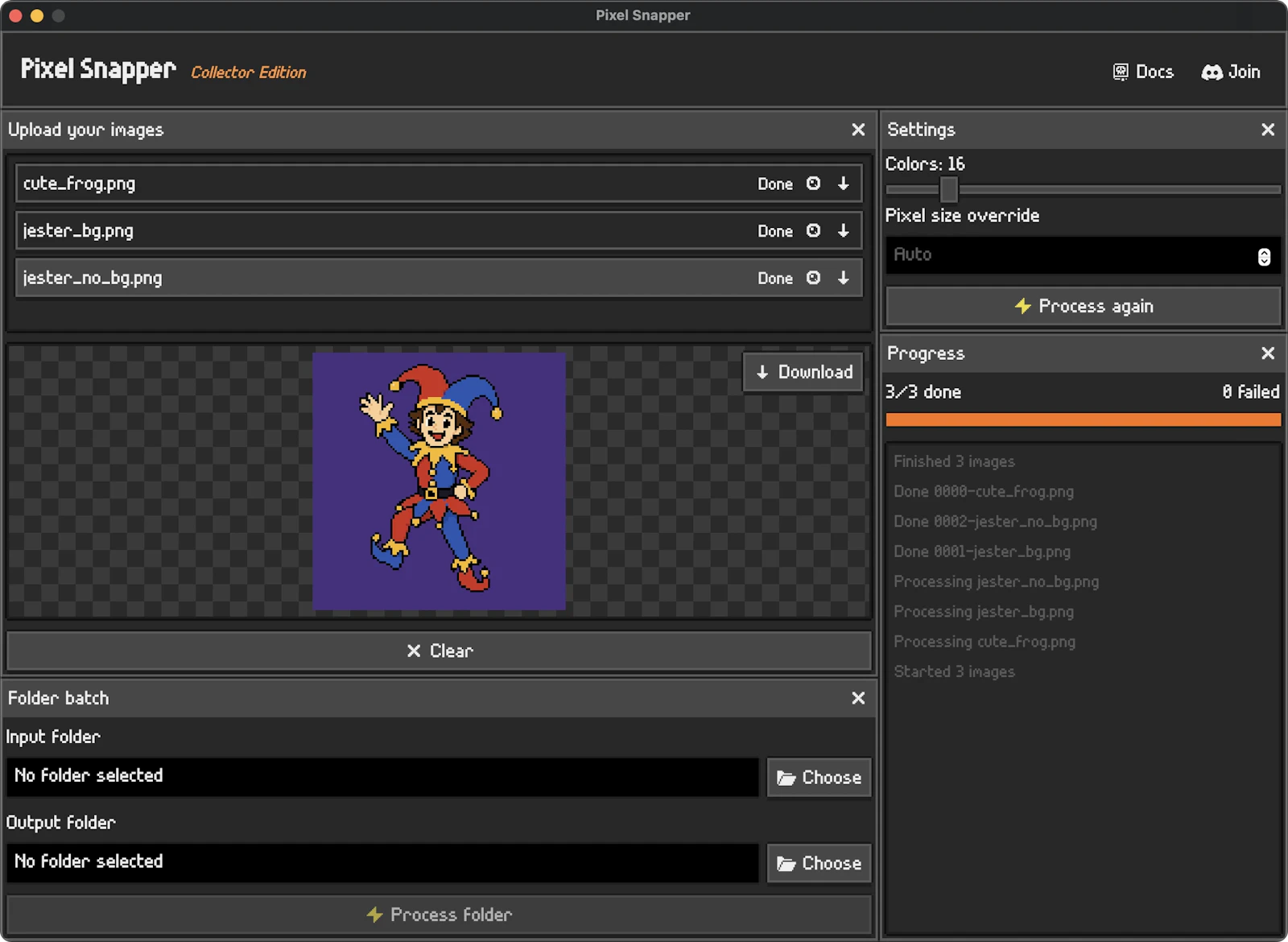 Pixel Snapper screenshot 3