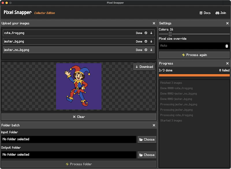 Pixel Snapper screenshot 3