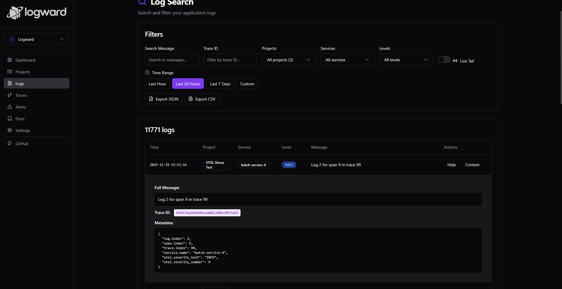 LogWard gallery image