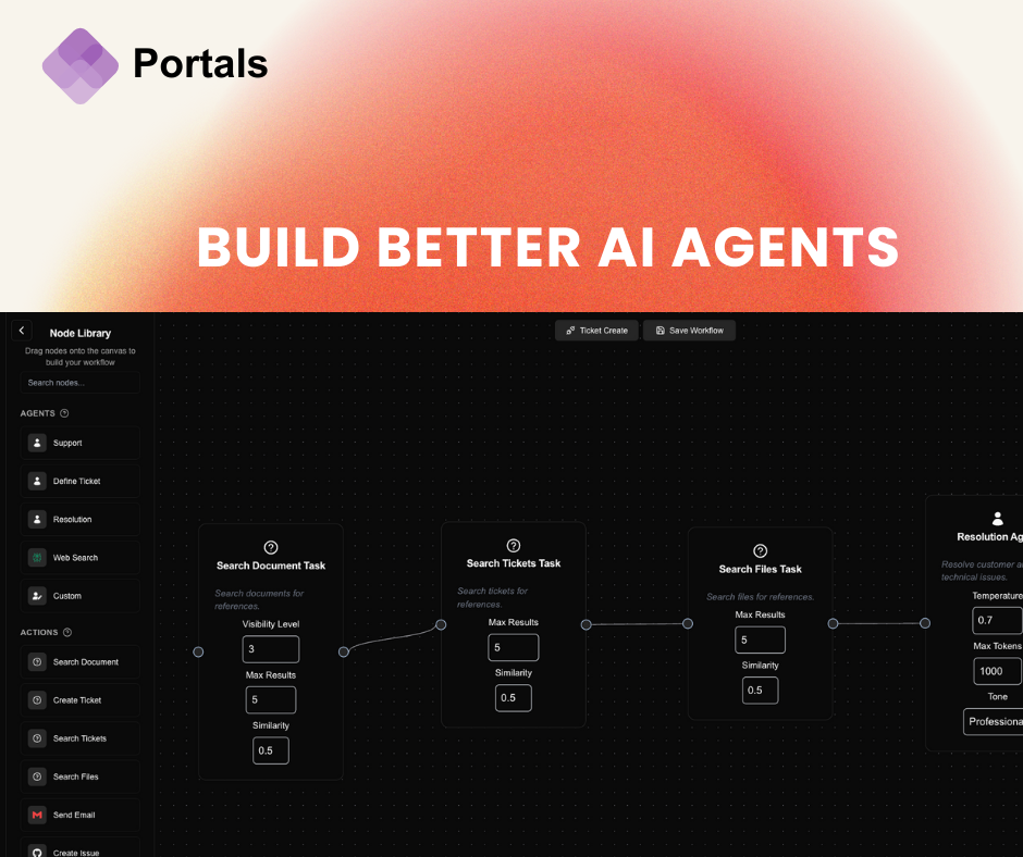 startuptile Portals-AI Agent Builder Toolkit