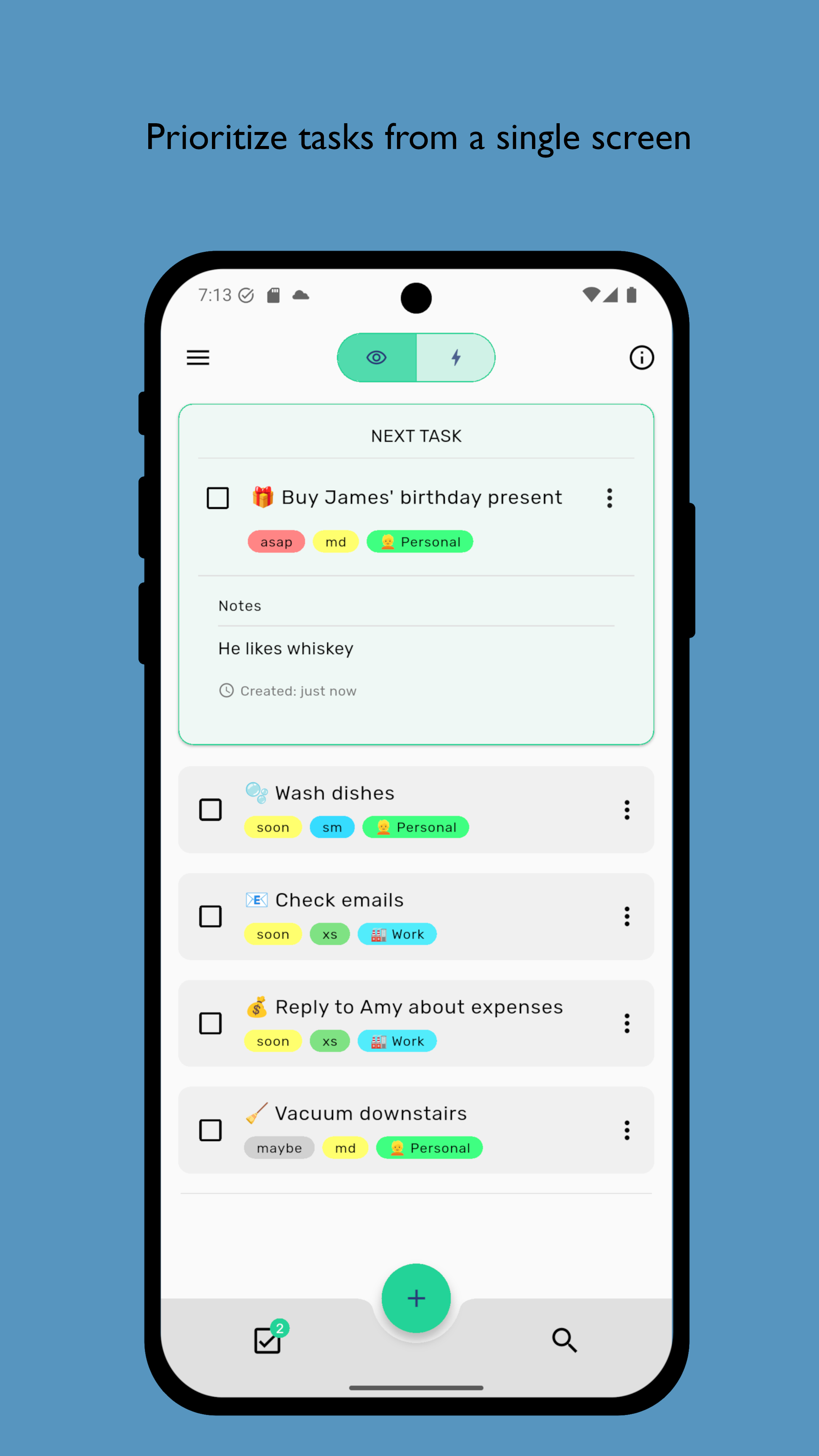 WhatNext - Screenshot 3 showing product features and functionality