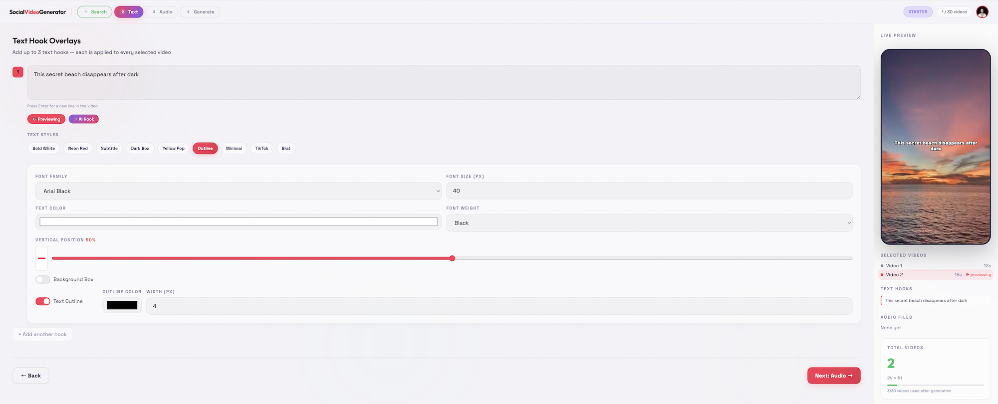 SocialVideoGenerator gallery image