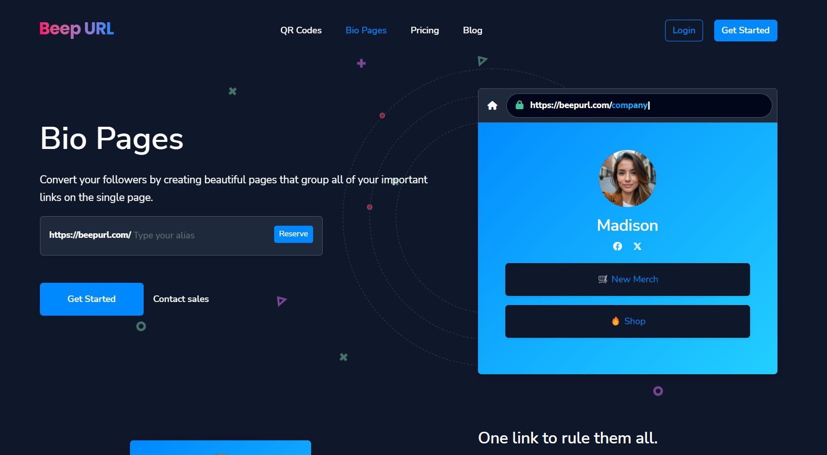 Bip url - Analytics ile URL Kısaltıcı ve QR Kod Jeneratörü medya 1