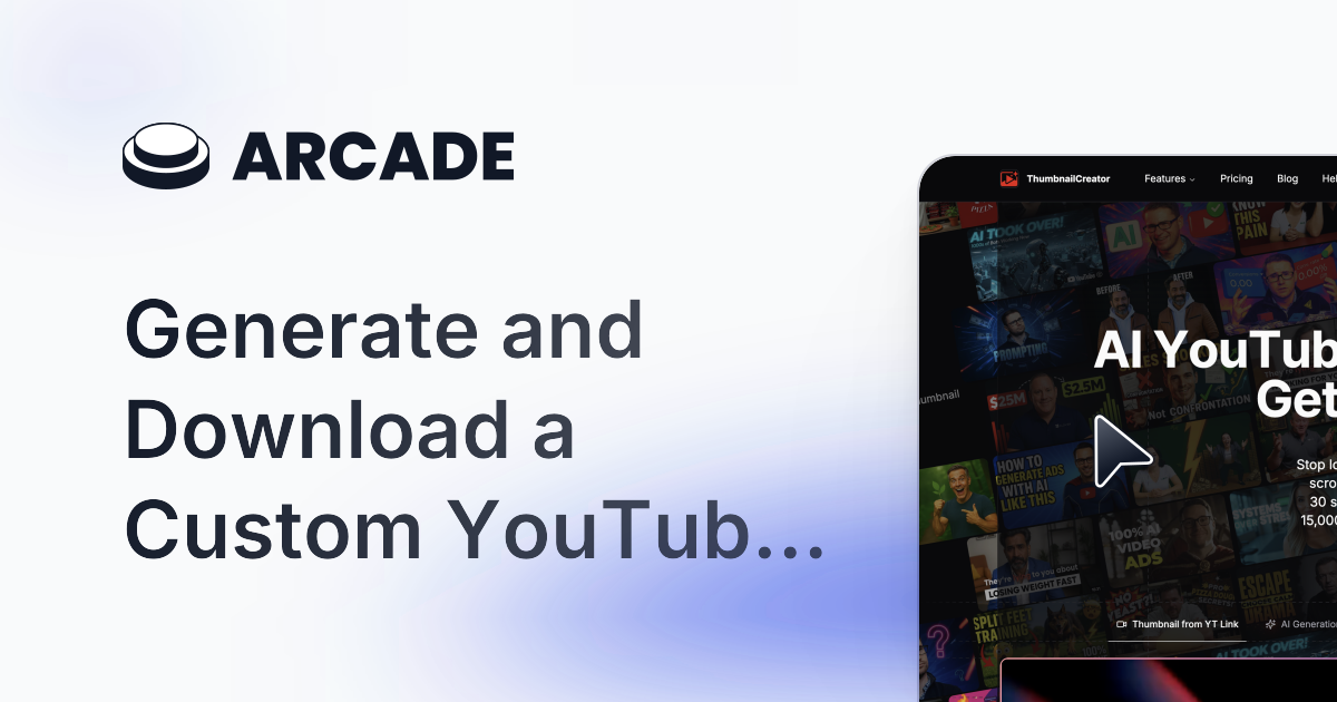 ThumbnailCreator - AI YouTube Thumbnails gallery image