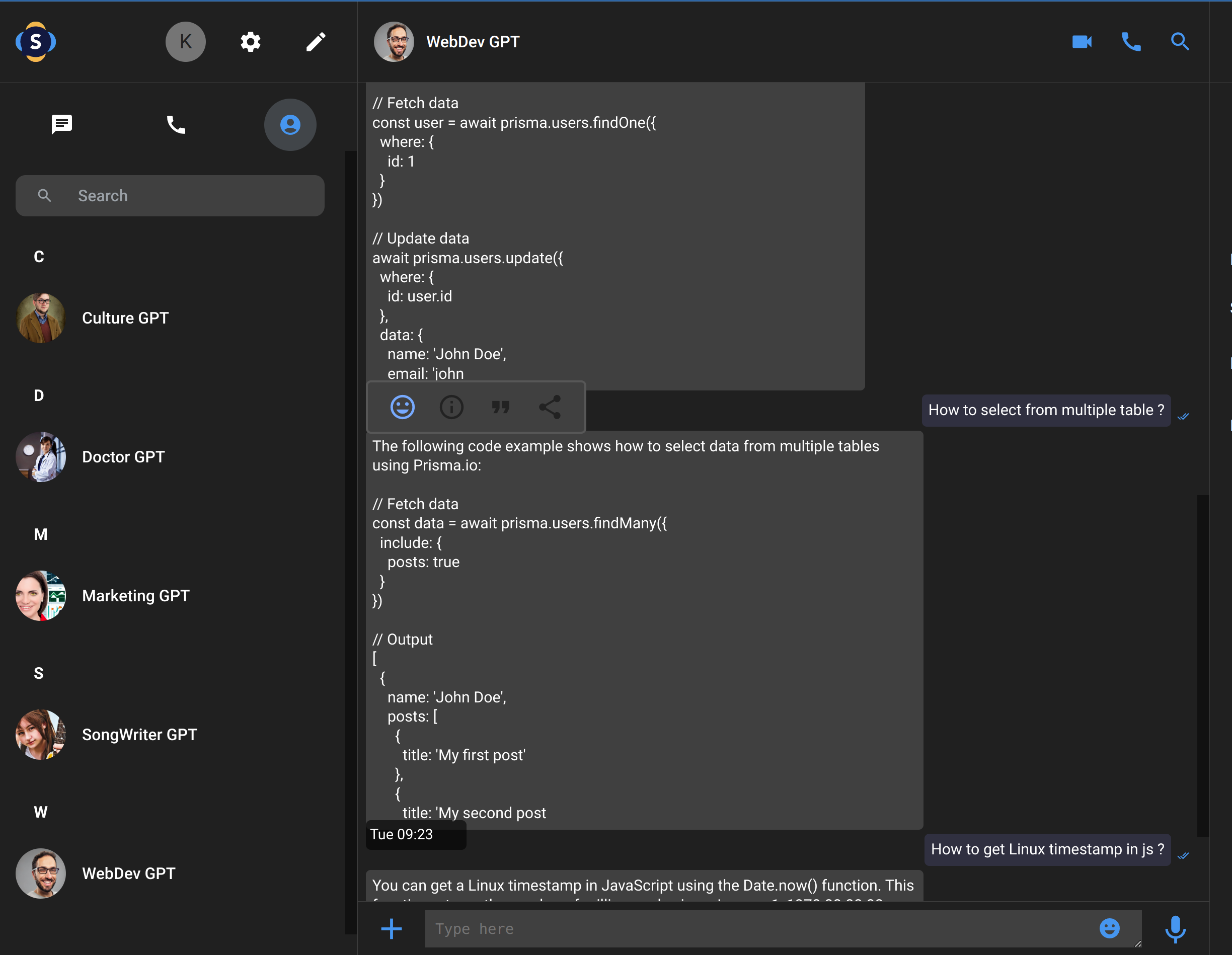 OpenSource Messenger Ready for CHATGPT - OpenSource Team Messenger ได้อย่างง่ายดายคุณสามารถรวม CHATGPT ได้อย่างง่ายดาย media 2