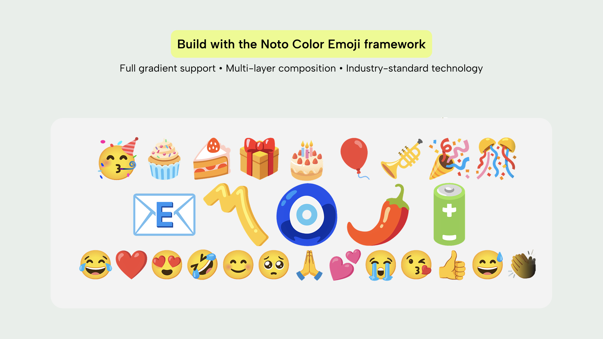 Multi Coloured Icon Fonts by Hue Type gallery image