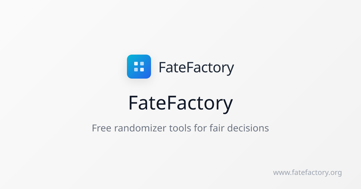 FateFactory gallery image