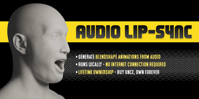 Audio Lip Sync Pro for Blender screenshot 2