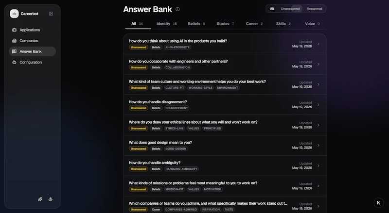Careerbot screenshot 3