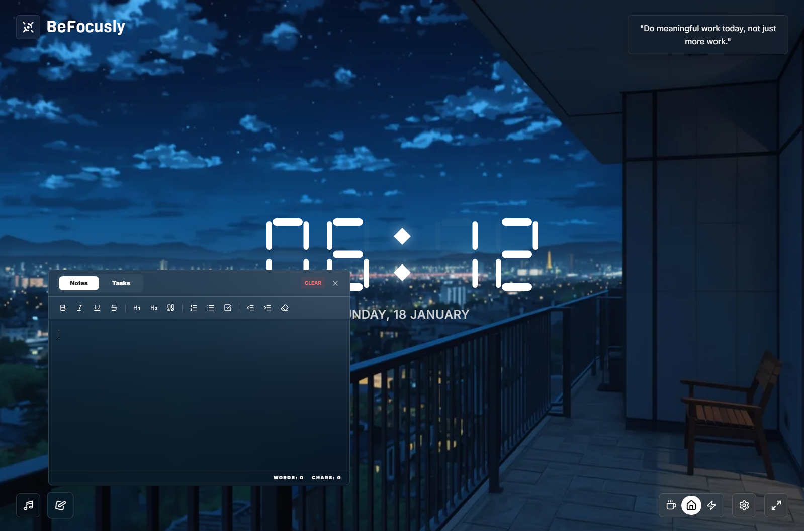 BeFocusly - Screenshot 3 showing product features and functionality
