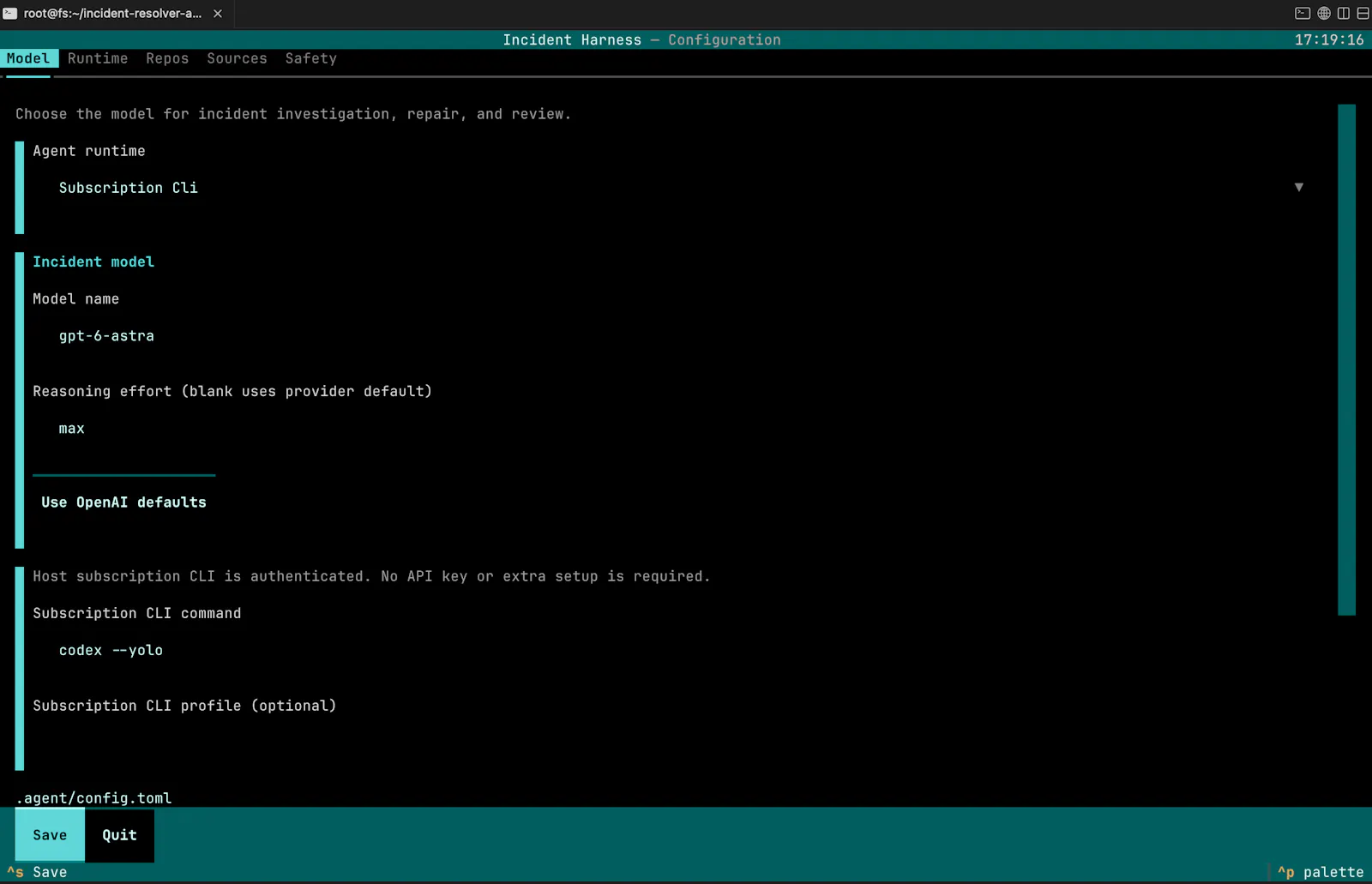 Automatically fix incidents (a harness) screenshot 1